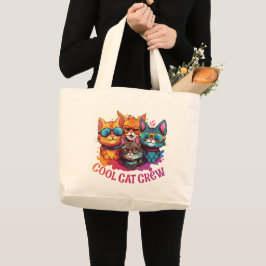クルーキャッツクールトートバッグ ラージトートバッグ