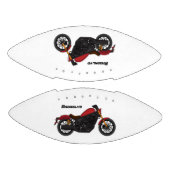 クルーザーカッコいいスタイルバイク アメリカンフットボール (パネル)