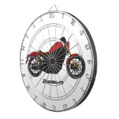 クルーザーカッコいいスタイルバイク ダーツボード (正面右)