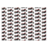 クルーザーカッコいいスタイルバイク テーブルクロス (正面(横))