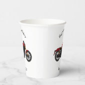クルーザーカッコいいスタイルバイク 紙コップ (右)