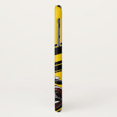 クルーザースタイリッシュバイクに乗るバイク乗り Case-Mate iPhoneケース (裏面/左)