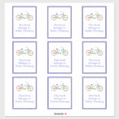 クルーザースバイク蔵書票 シール (シート)