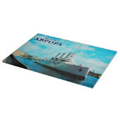 クルーザーロシアのオーロラ カッティングボード (角)