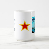 クルーザーロシアのオーロラ コーヒーマグカップ (中央)