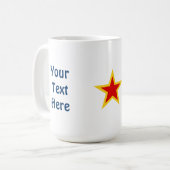 クルーザーロシアのオーロラ コーヒーマグカップ (正面左)