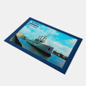 クルーザーロシアのオーロラ ドアマット (アングル)