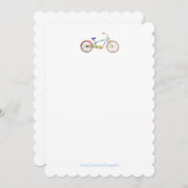 「クルーザー」バイパーソナライズされたク ノートカード (正面/裏面)