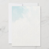 クルーザー ヨット ボート バースデー パーティー 招待状 (裏面)