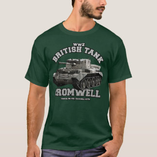 クルーザーMk VIIIクロムウェル英国タンク Tシャツ