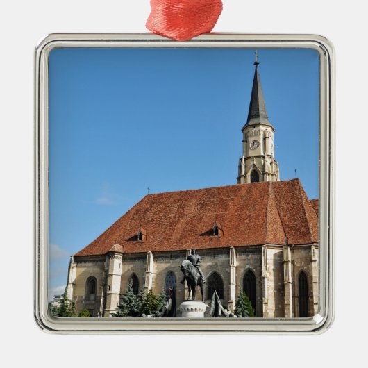 クルージュNapoca、ルーマニア メタルオーナメント (正面)