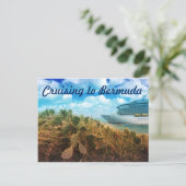 クルージングからバミューダポストカード ポストカード (スタンド正面)