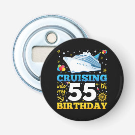 クルージングが55歳の誕生日パーティーに 栓抜き