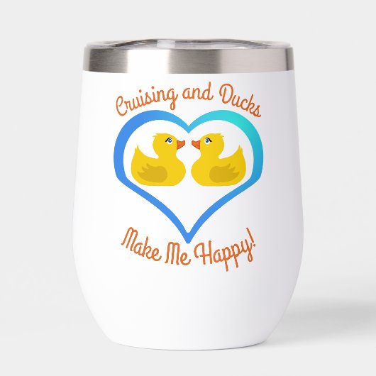 クルージングとアヒルが私を幸せにクルーズ (背面)