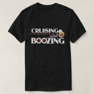 クルージングと飲酒グループ Tシャツ