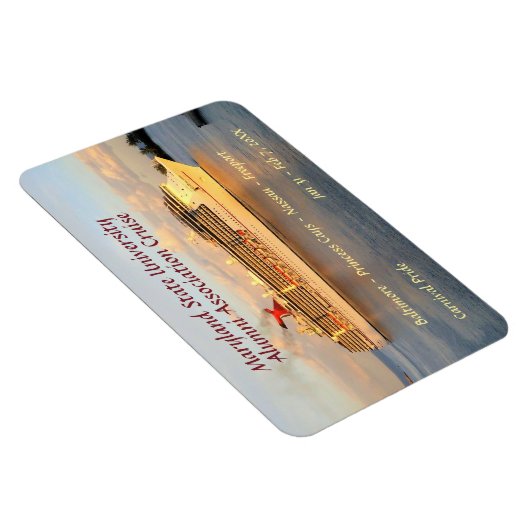 クルージングのナッソーステートルームドアマーカー マグネット (右側)