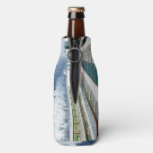 クルージングのバルコニーパーソナライズされた列 ボトルクーラー (ボトル裏面)