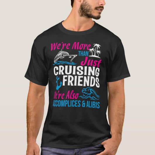 クルージングの友達はクルージングの金より Tシャツ (正面)