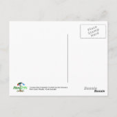 クルージングの巨大なオーストラリアのイカのはがき ポストカード (裏面)