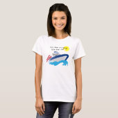 クルージングの生命女性ベビードール(合う) Tシャツ (正面フル)