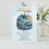 クルージングの退職パーティー、クルーズパーティー 招待状 (スタンド正面)