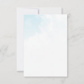 クルージングの退職パーティー、クルーズパーティー 招待状 (裏面)