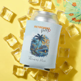 クルージングの退職パーティー、クルーズパーティー 缶クーラー