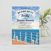 クルージングの退職パーティー 招待状 (スタンド正面)
