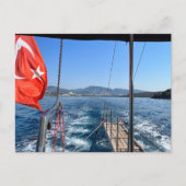 クルージングはエーゲ海にある ポストカード (正面)
