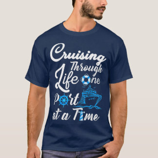 クルージングを介した人生の一港の人々と Tシャツ