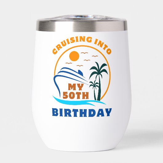 クルージングを私の50誕生日ボートに (正面)