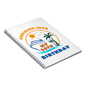 クルージングを私の50誕生日ボートに ノートブック (右側)