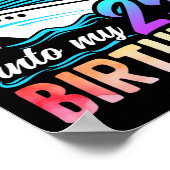 クルージングを25誕生日25歳の誕生日に ポスター (角)