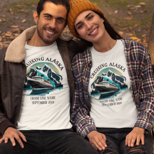 クルージングアラスカ船カスタム乗船グループ Tシャツ