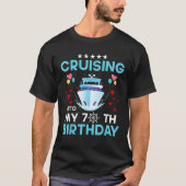 クルージングイン私の70歳クルーズ誕生日70th tシャツ (正面)
