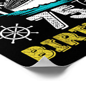 クルージングイン私の75誕生日クルーズ75歳 ポスター (角)