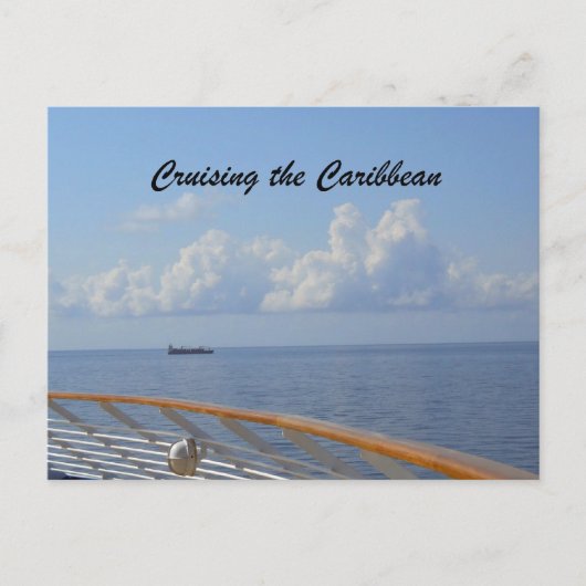 クルージングカリブの ポストカード (正面)