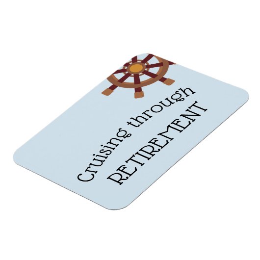 クルージングスルーリタイアクルーズドア マグネット (左側)