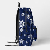クルージングズホイールモノグラ航海のム プリントバックパック (左)