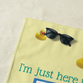 クルージングダックファミリークルーズ ビーチタオル (インサイチュ)