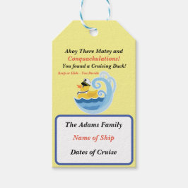 クルージングダックラベル ギフトタグ