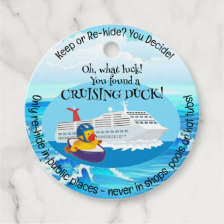 クルージングダックラベル フェイバータグ