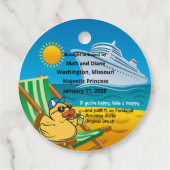 クルージングダックラベル フェイバータグ (裏面)