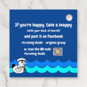 クルージングダックラベル フェイバータグ (裏面)