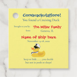 クルージングダックラベル フェイバータグ