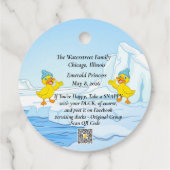 クルージングダックラベル フェイバータグ (裏面)