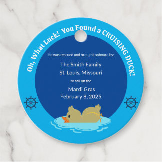 クルージングダックラベル フェイバータグ