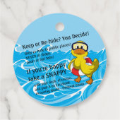 クルージングダックラベル フェイバータグ (裏面)