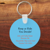 クルージングダック キーホルダー (裏面)