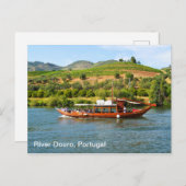 クルージングドゥーロ川,ポルトガル ポストカード (正面/裏面)
